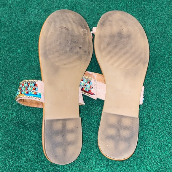 Express Beaded Sandals - Picture 2 of 2
